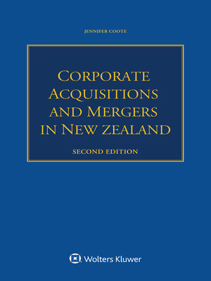 cover image of Corporate Acquisitions and Mergers in New Zealand